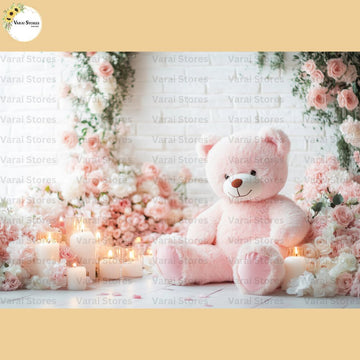 Pink Teddy - Fabric (5x7) Feet