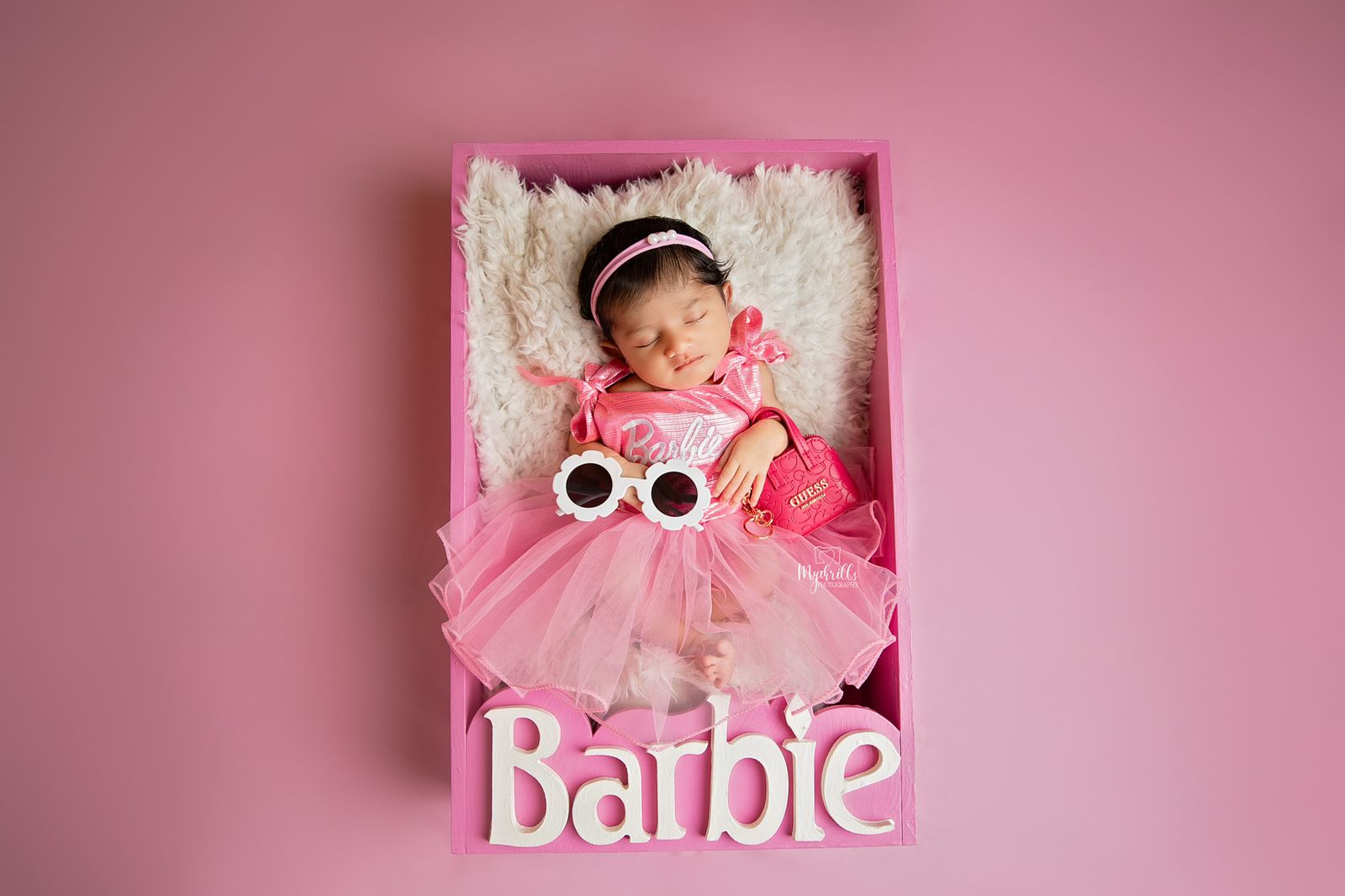 pink dress barbie theme Girls BARBIE GIRL Hot Pink/party Themed/ Barbie Party Tutu Dress With Matching Satin Swagging