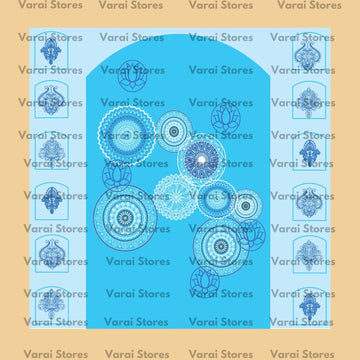 Decor Customised Backdrop - 36 (Whatsapp for placing order) Size:8x8 Feet