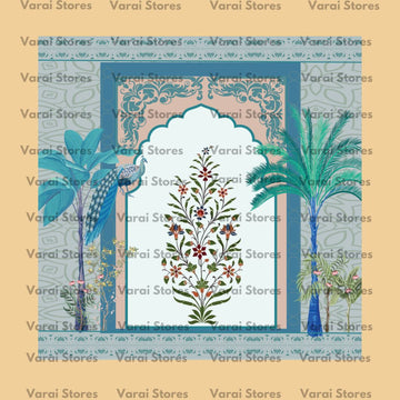 Decor Customised Backdrop - 46 (Whatsapp for placing order) Size:8x10 Feet