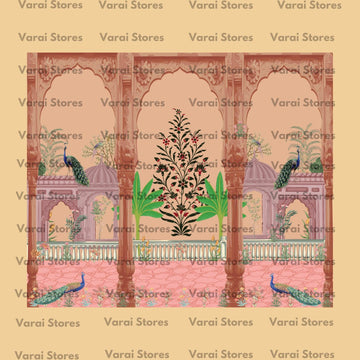 Decor Customised Backdrop - 72 (Whatsapp for placing order) Size: 10x12 Feet