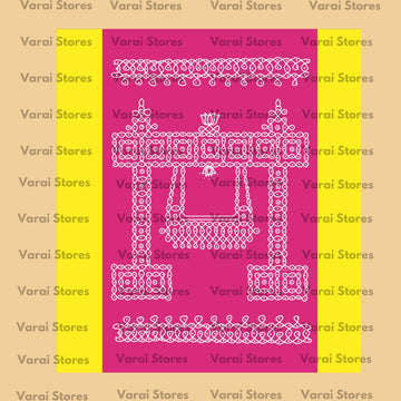 Decor Customised Backdrop - 93 (Whatsapp for placing order) Size: 8x5 Feet