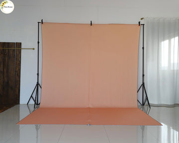 Pastel Peach - Fabric (8x12) Feet