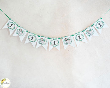 Jungle White - Bunting