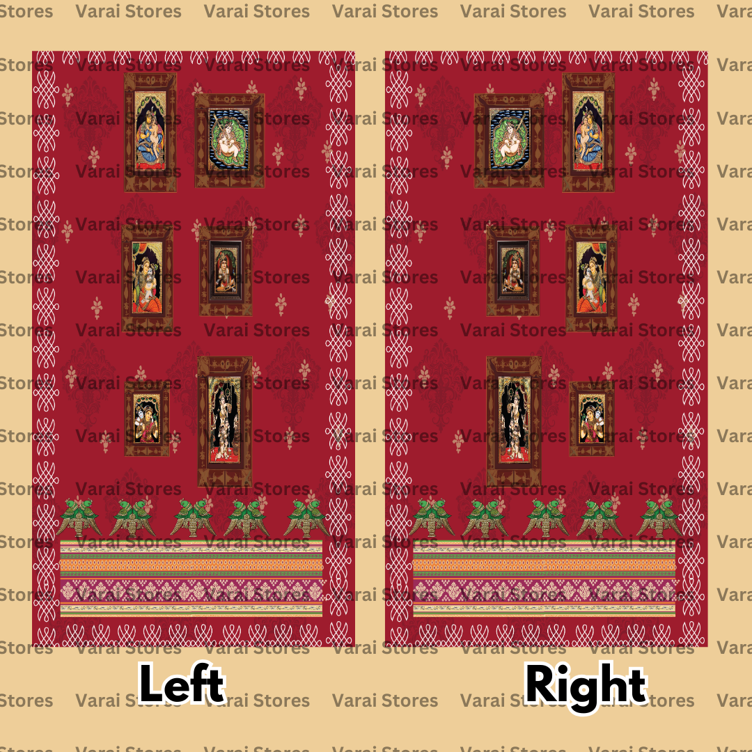 Side Panel Backdrop (5x8 Feet)  - 06