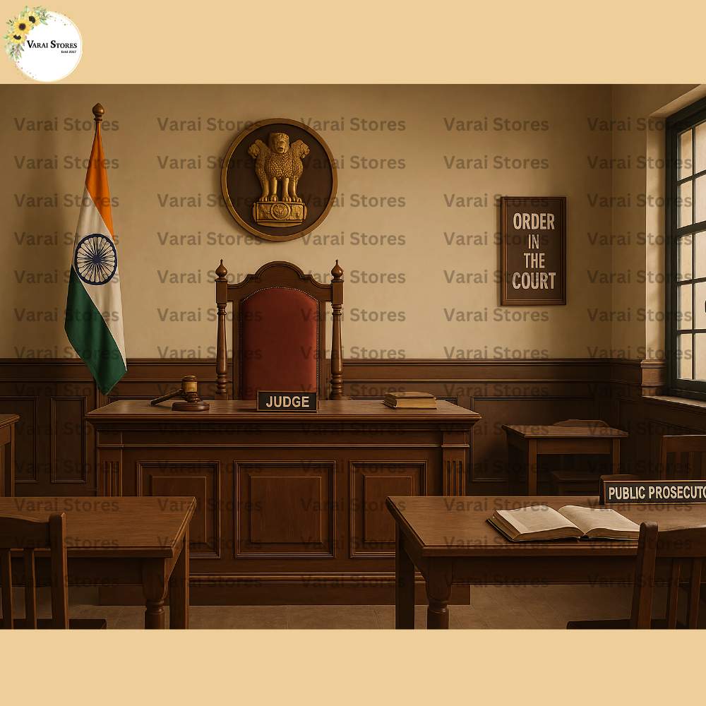 Court Room - Baby Printed Backdrops - PREMIUM FABRIC