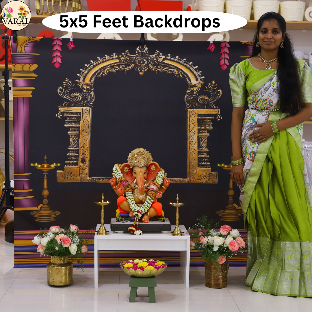 Mini Decor  Backdrop - 18 (5X5) Feet