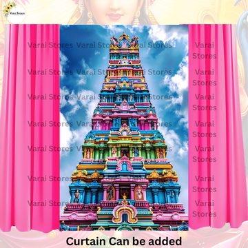 Temple - Fabric (8x5) Feet With Pole Pocket