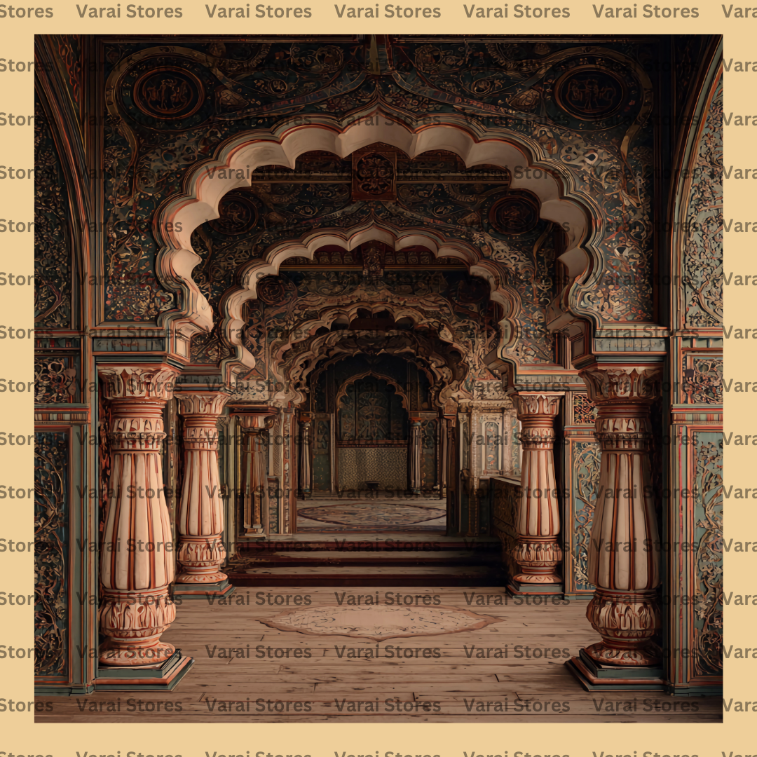 Temple Varanda - Fabric With Pole Pocket