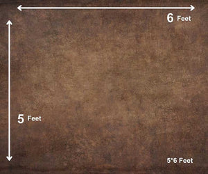Rustic Brown - Printed Baby Backdrop - FABRIC (PRE ORDER)