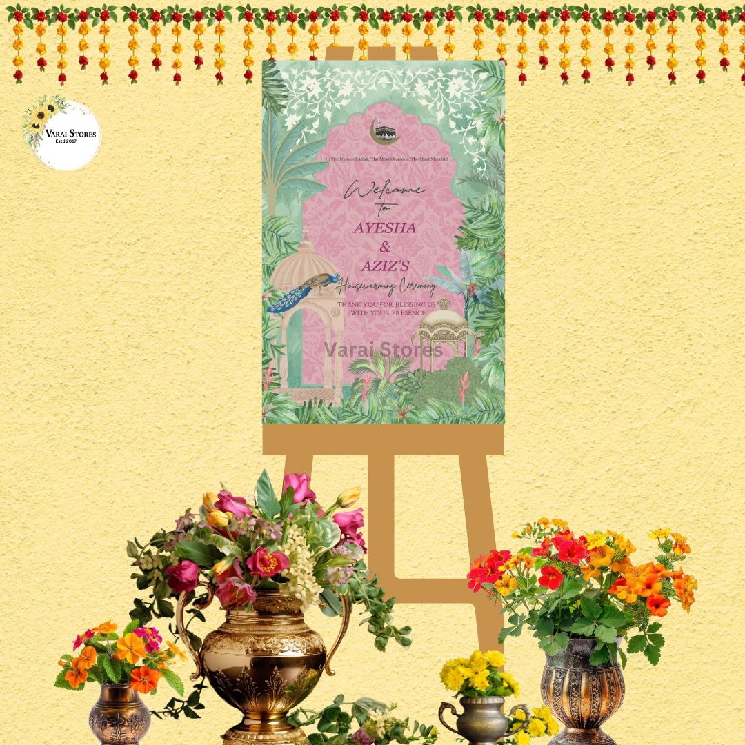 Welcome Board  - 01