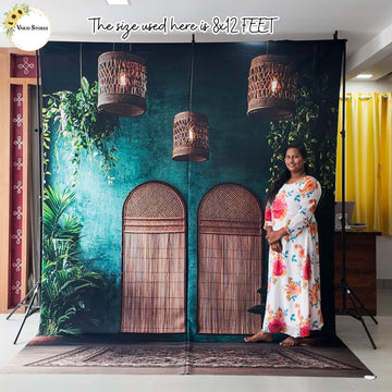 Cane Arch - Printed Lifestyle  Backdrop - PREMIUM FABRIC