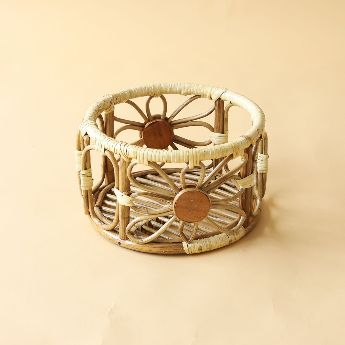 Bamboo Flower Basket