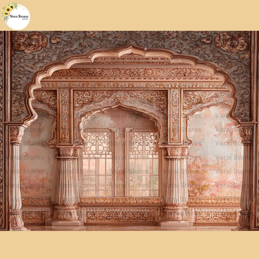Akbar Palace - Baby Printed Backdrops - PREMIUM FABRIC