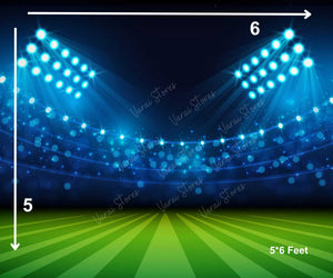 Stadium - Printed Baby Backdrop - FABRIC (PRE ORDER)