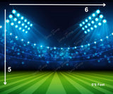 Stadium - Printed Baby Backdrop - FABRIC (PRE ORDER)