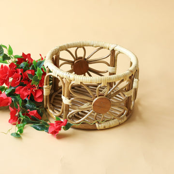 Bamboo Flower Basket