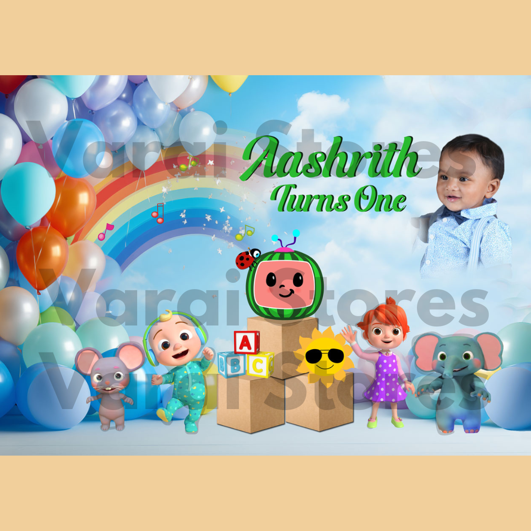 Decor Customised Backdrop Catalogue Only (Whatsapp for placing order)