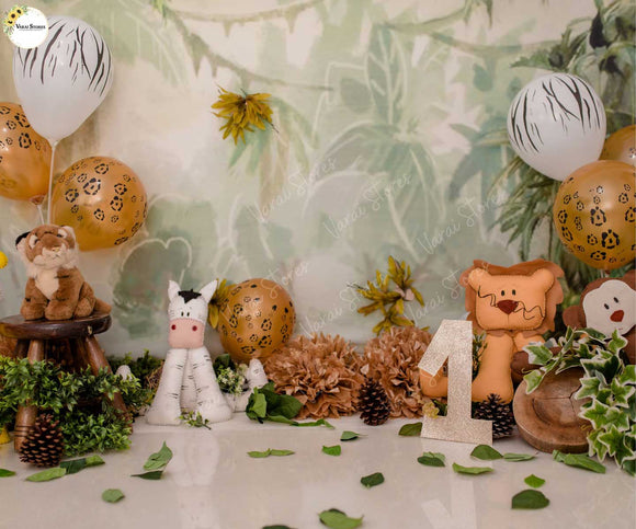 Jungle - PRINTED BABY BACKDROP - FABRIC (PRE ORDER)