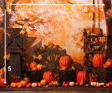 Sunny Autumn - Printed Baby Backdrop - FABRIC (PRE ORDER)