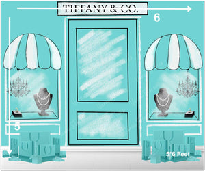 Tiffany - Printed Baby Backdrop - FABRIC (PRE ORDER)
