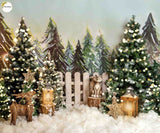 White Snow - Printed Baby Backdrop - FABRIC (PER ORDER)