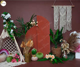 Rustic Boho - Fabric (5x7) Feet
