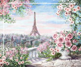 Paris -  Printed Baby Backdrop - FABRIC (PRE ORDER)