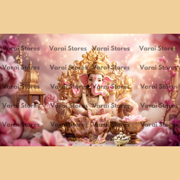 Ganesha (Type 3) - Fabric (5x8) Feet