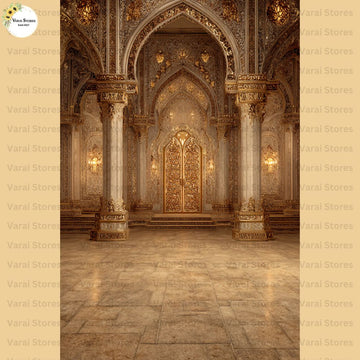 Golden Palace - Printed Lifestyle  Backdrop - PREMIUM FABRIC