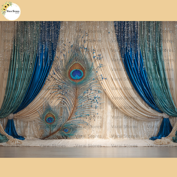 Sri Krishna - Fabric (5x7) Feet