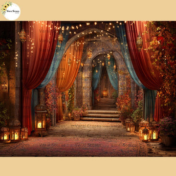 Deepavali Type 4  - Fabric (5x8) Feet