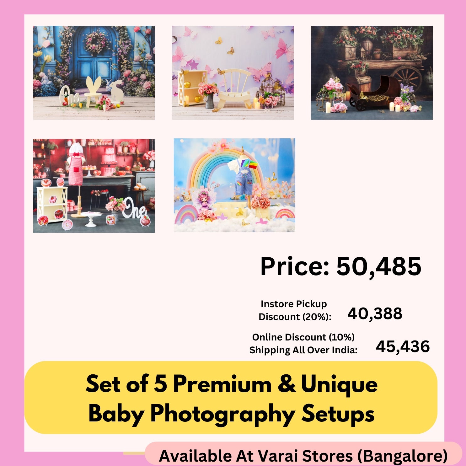 Varai Studio Package (5 Themes) - Bangalore  Branch