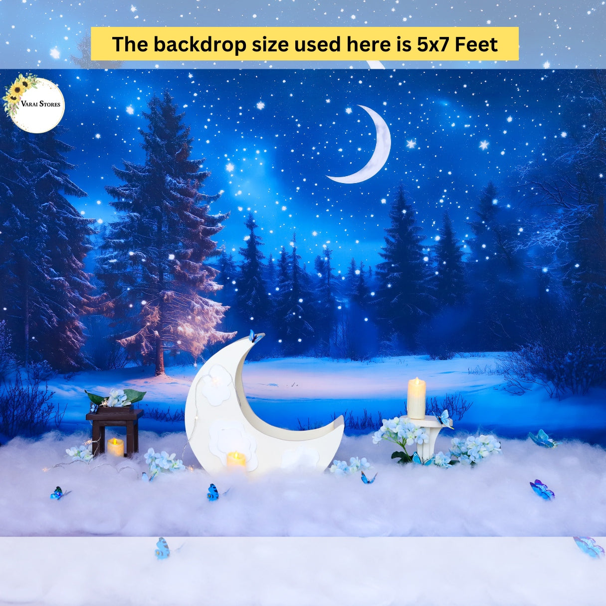 Dream Sky - Baby Printed Backdrops - PREMIUM FABRIC