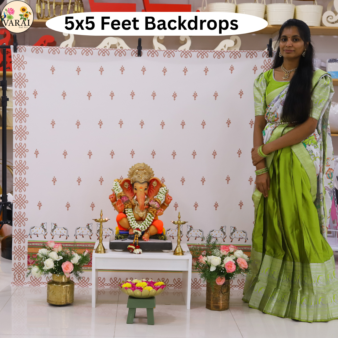 Mini Decor  Backdrop - 49 (5X5) Feet