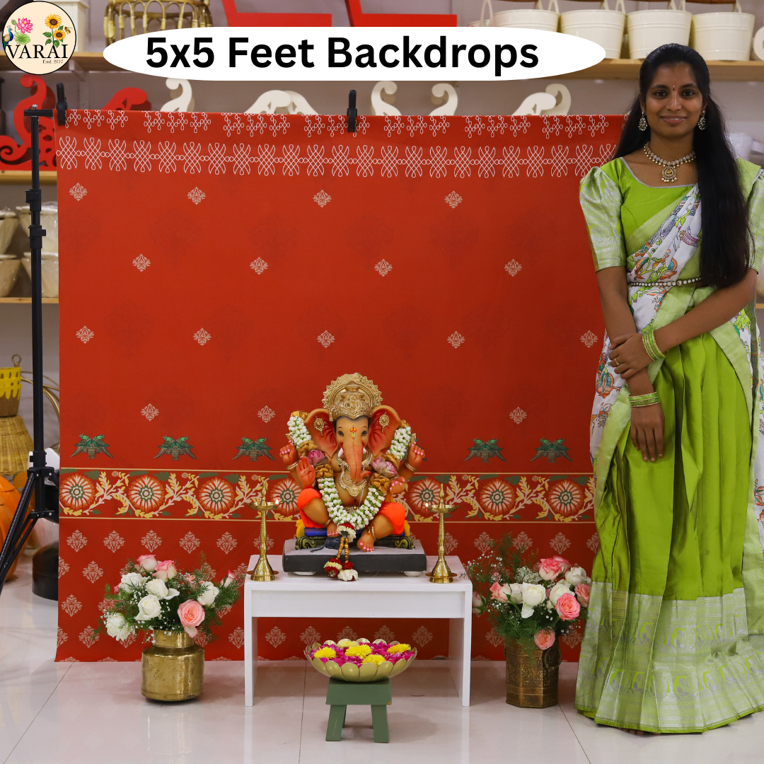 Mini Decor  Backdrop - 48 (5X5) Feet