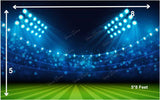 Stadium - Printed Baby Backdrop - FABRIC (PRE ORDER)