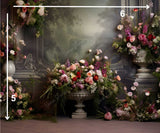 Multi Flower Decor - Printed Baby Backdrops - Fabric(Pre Order)