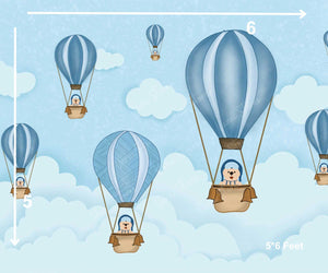 Parachute - Printed Baby Backdrop - FABRIC (PRE ORDER)