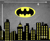 Batman - Printed Baby Backdrop - FABRIC (PRE ORDER)