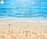 Beach (Type 1) - Printed Baby Backdrop - FABRIC (PRE ORDER)