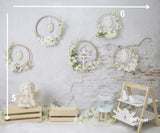 Mini Dove  - Printed Baby Backdrop - FABRIC (PRE ORDER)