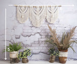 Boho - PRINTED BABY BACKDROP - FABRIC (PRE ORDER)