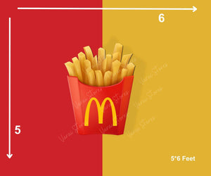 MacDonalds - Printed Baby Backdrop - FABRIC (PRE ORDER)