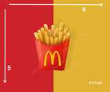 MacDonalds - Printed Baby Backdrop - FABRIC (PRE ORDER)