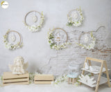 Mini Dove  - Printed Baby Backdrop - FABRIC (PRE ORDER)