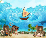 Moana  - Printed Baby Backdrop - FABRIC (PRE ORDER)