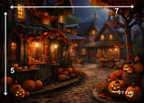 Halloween Night - Printed Baby Backdrops - Fabric(Pre Order)