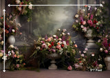 Multi Flower Decor - Printed Baby Backdrops - Fabric(Pre Order)