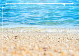 Beach (Type 1) - Printed Baby Backdrop - FABRIC (PRE ORDER)